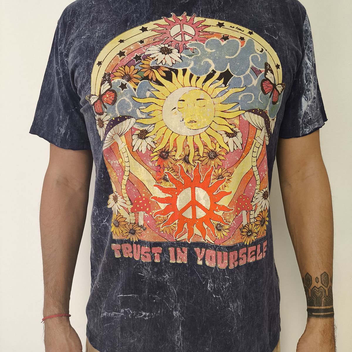 NO TIME - Polera Combi Sol (XL) 