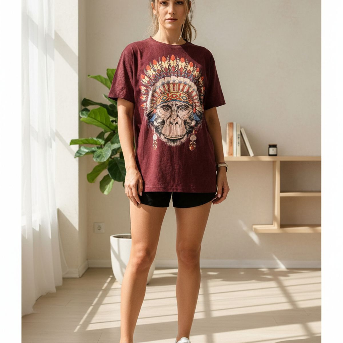 NO TIME - Polera Rey Mono (M) 