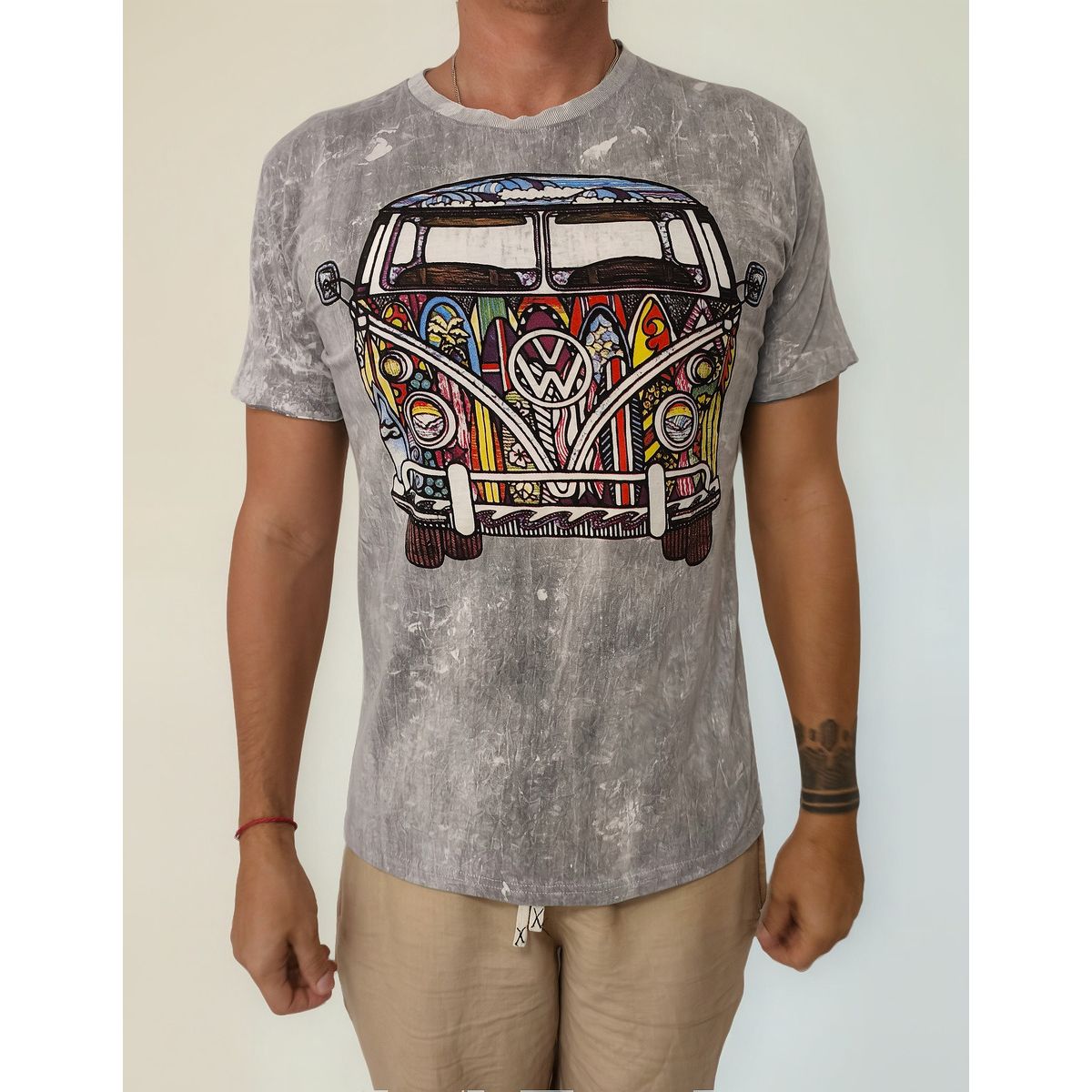 NO TIME - Polera Combi 60s (L) 