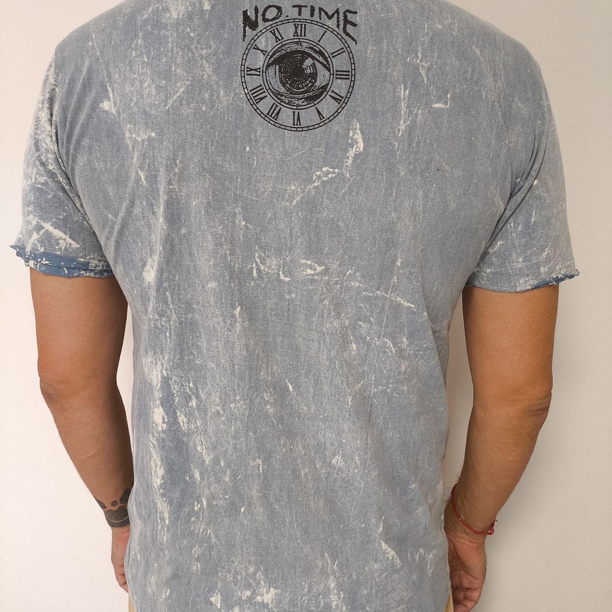 NO TIME - Polera Combi 60s (L) 