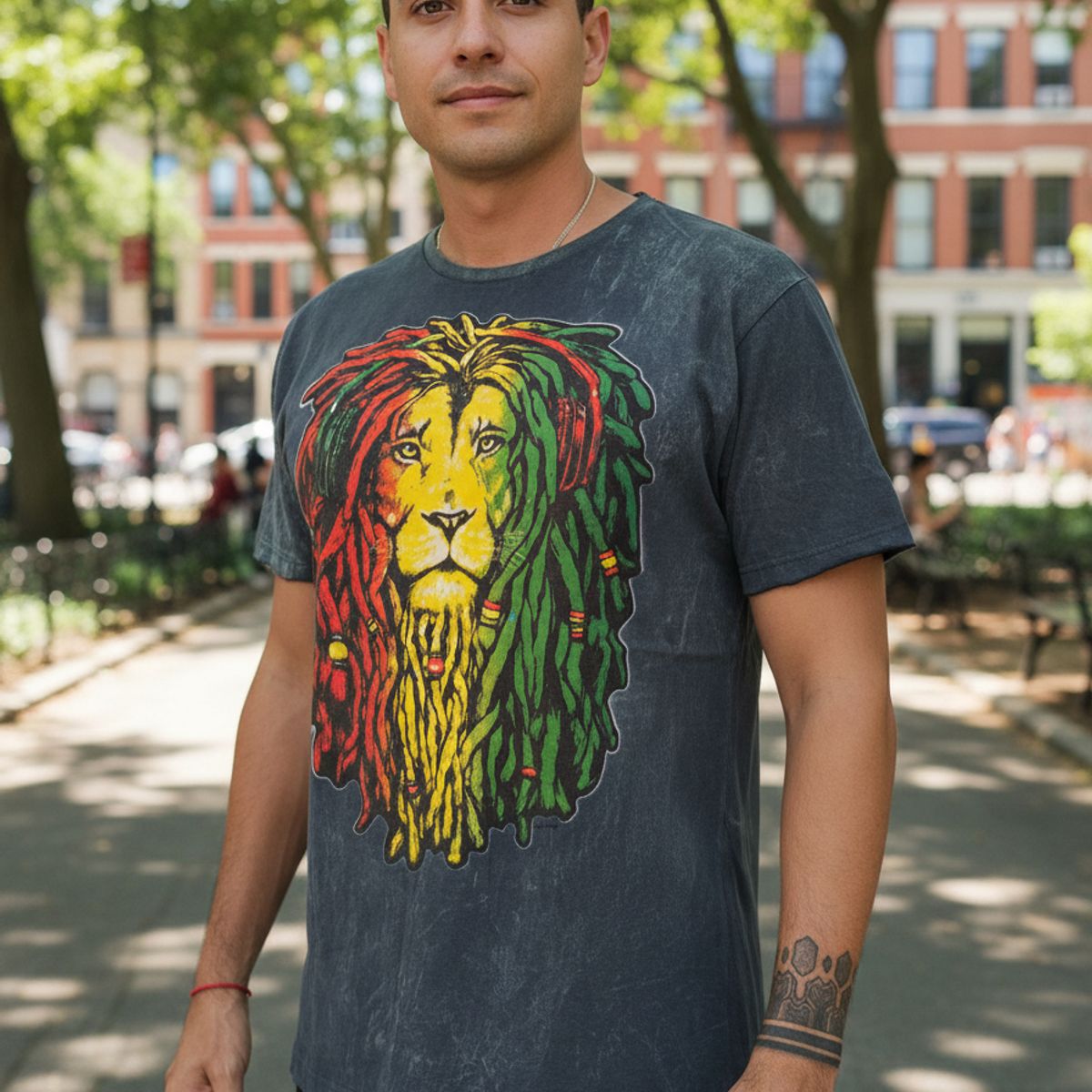 NO TIME - Polera Leon Marley (XL)