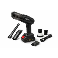 GENERICO - Aspiradora De Mano Portatil 12V Bateria Recargable Para Auto Hogar