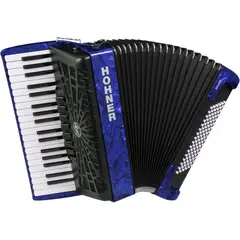 HOHNER - Acordeón Cromático Bravo III 96 A16742 - Blue