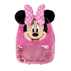 DISNEY - Mochila Escolar Niña Orejas Minnie Rosado