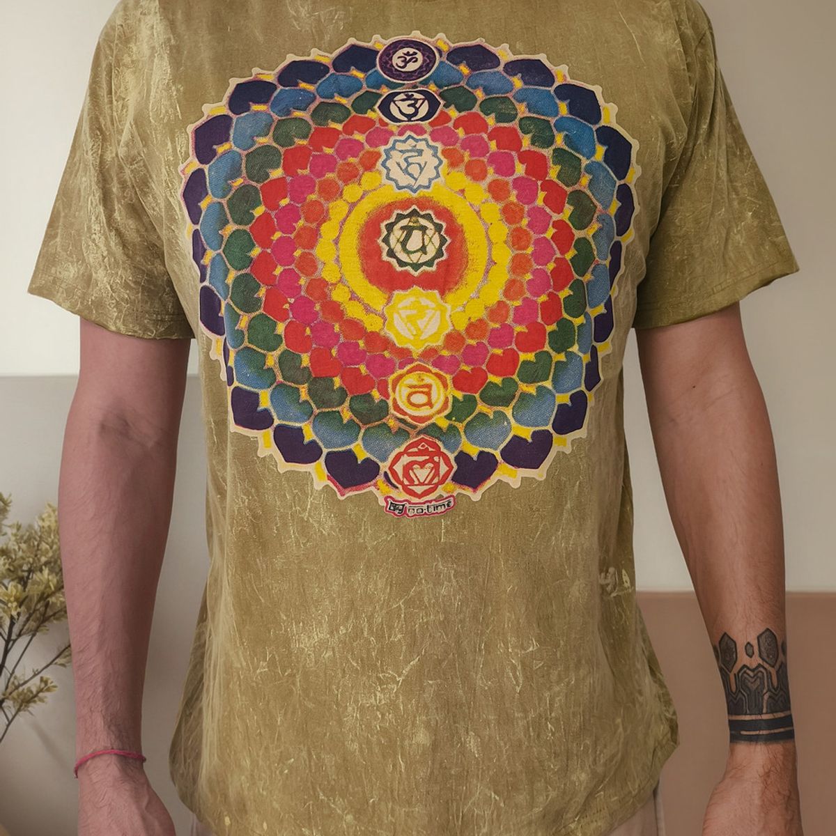 NO TIME - Polera Mandala Chakras (XL) 
