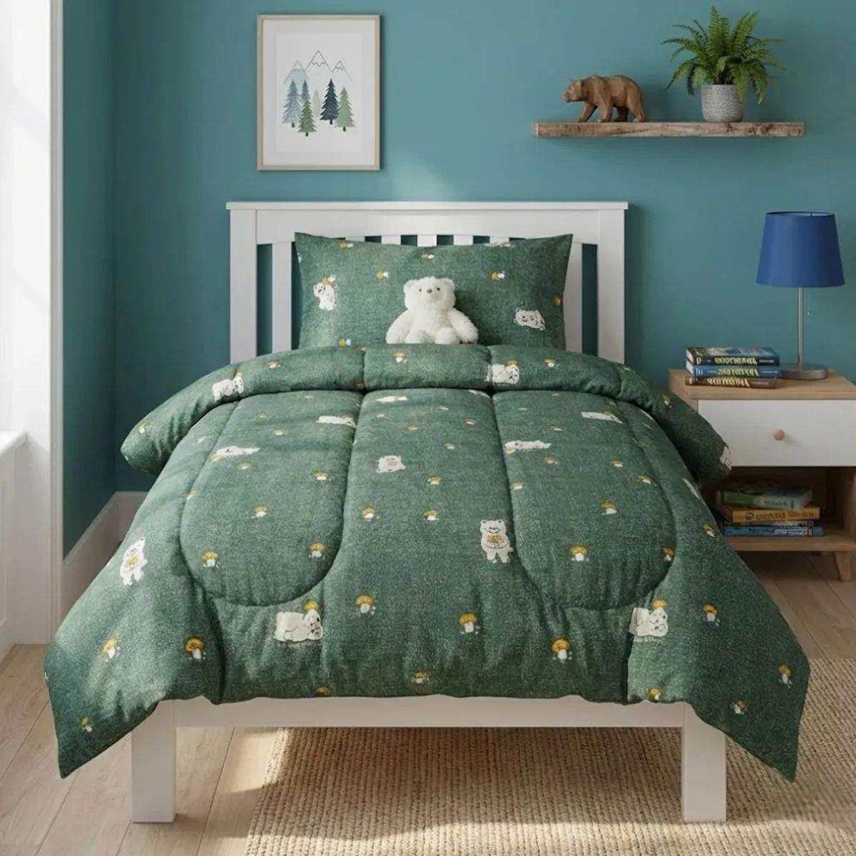 GENERICO - Plumon Infantil  Bear 1.5 plaza