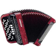 HOHNER - Acordeón Nova III 96 A4173 - Rojo