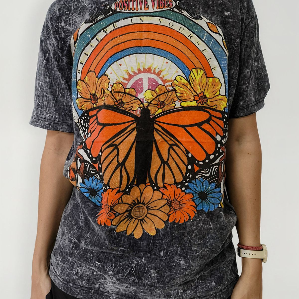 NO TIME - Polera Mariposas (M) 