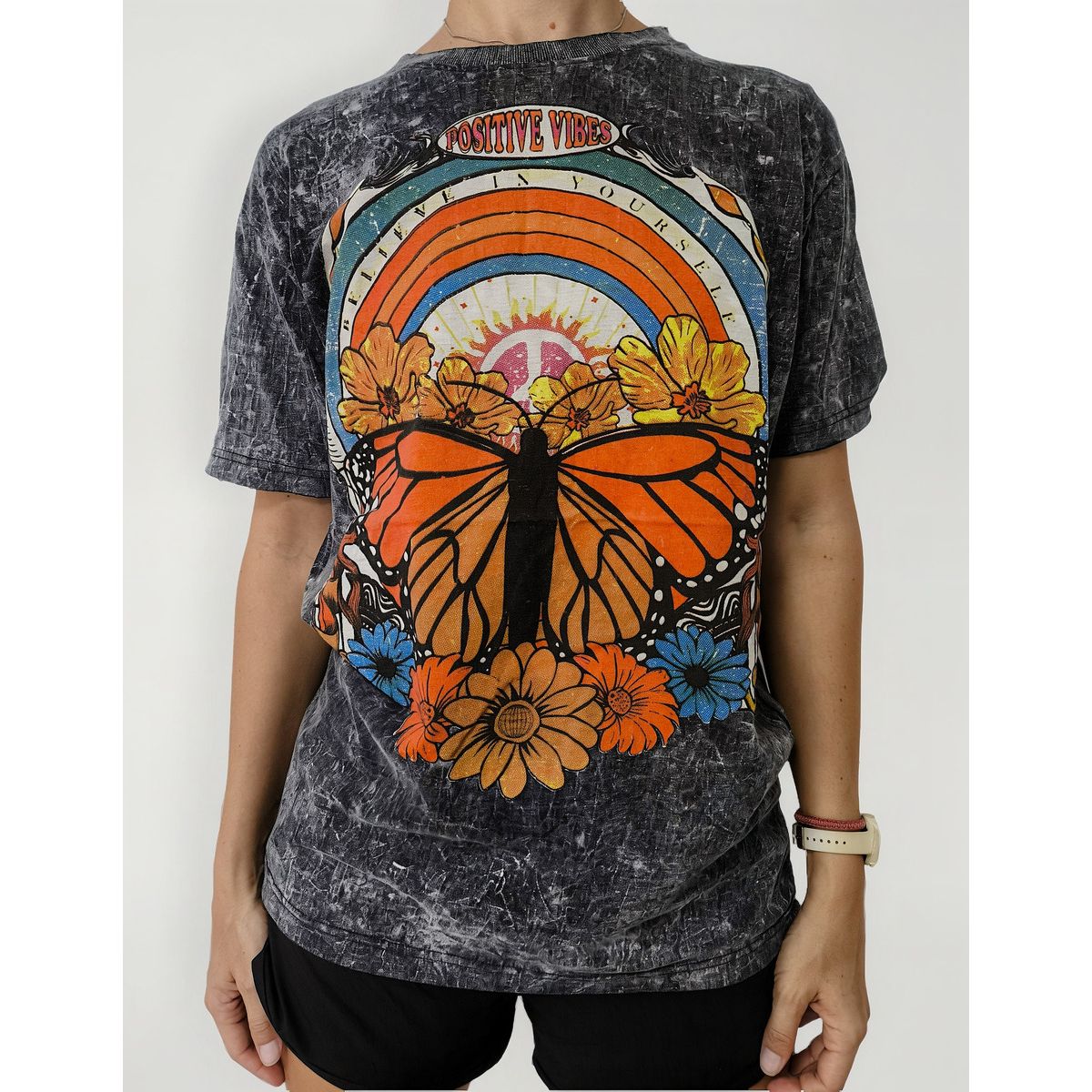 NO TIME - Polera Mariposas (M) 