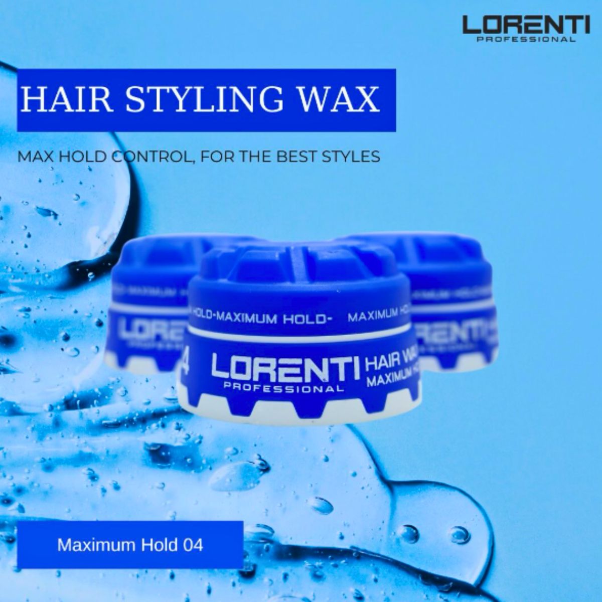 GENERICO - Cera Cabello Lorenti Profesional Maximum Hold Wax 150ml 04