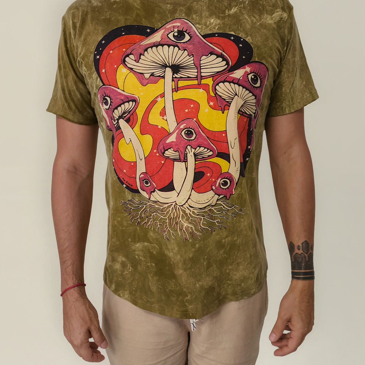 NO TIME - Polera Mushroom No.Time (L) 