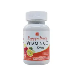 KNOP - Vitamina C 500 mg x 60 comprimidos, Enjoy your beauty