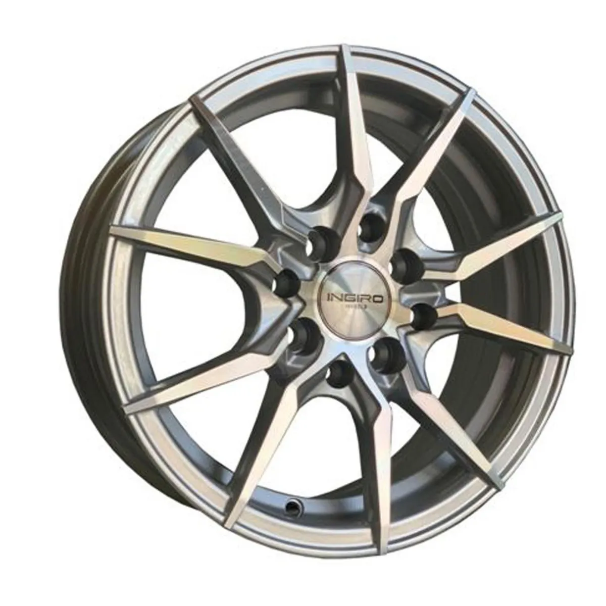 GENERICO - Set 4 Llantas - 14x5.5 4x100/4x114 Et35 Sm V-neno