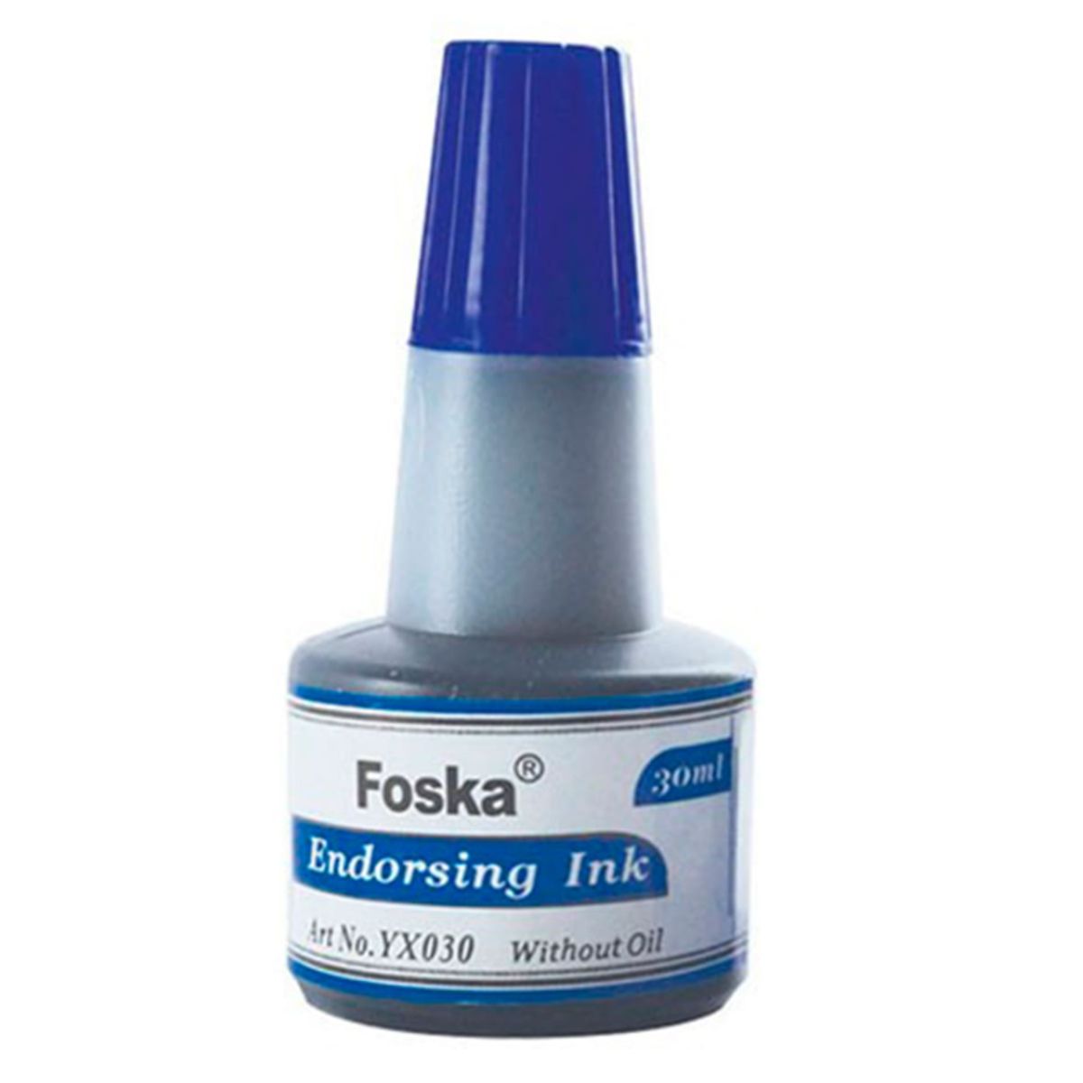 FOSKA - Tinta tampón azul 30 ml YX030(BLUE) FOSKA