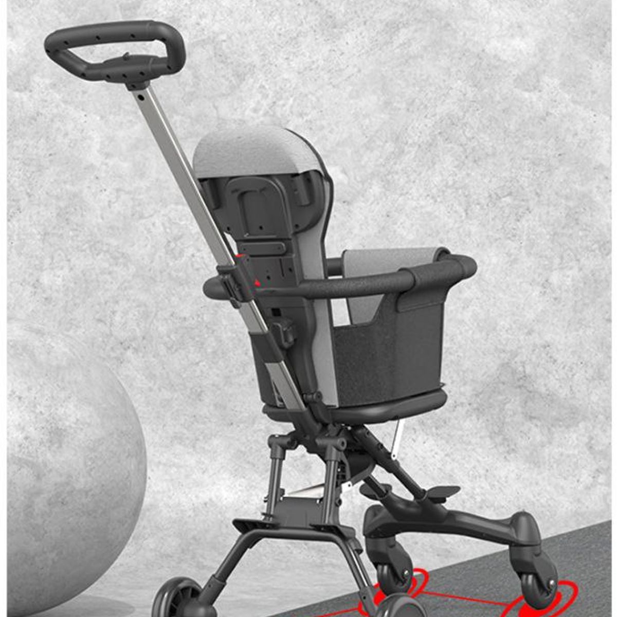 GENERICO - Coche De Paseo Compacto Y Ligero