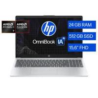 Notebook OmniBook 3 AI 15-fn0072la AMD Ryzen AI 7 24gb Ram 512gb Ssd Windows 11 Home