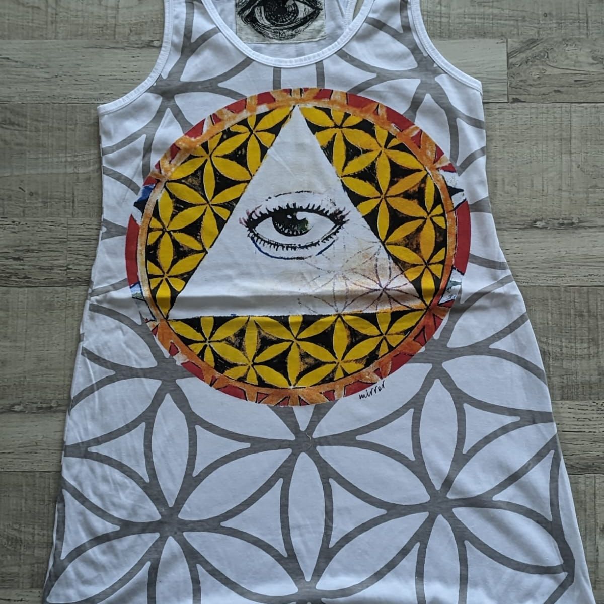 NO TIME - Yoga-Dress Algodón  Ojo del Todo (M)