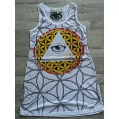 NO TIME - Yoga-Dress Algodón Ojo del Todo (M)