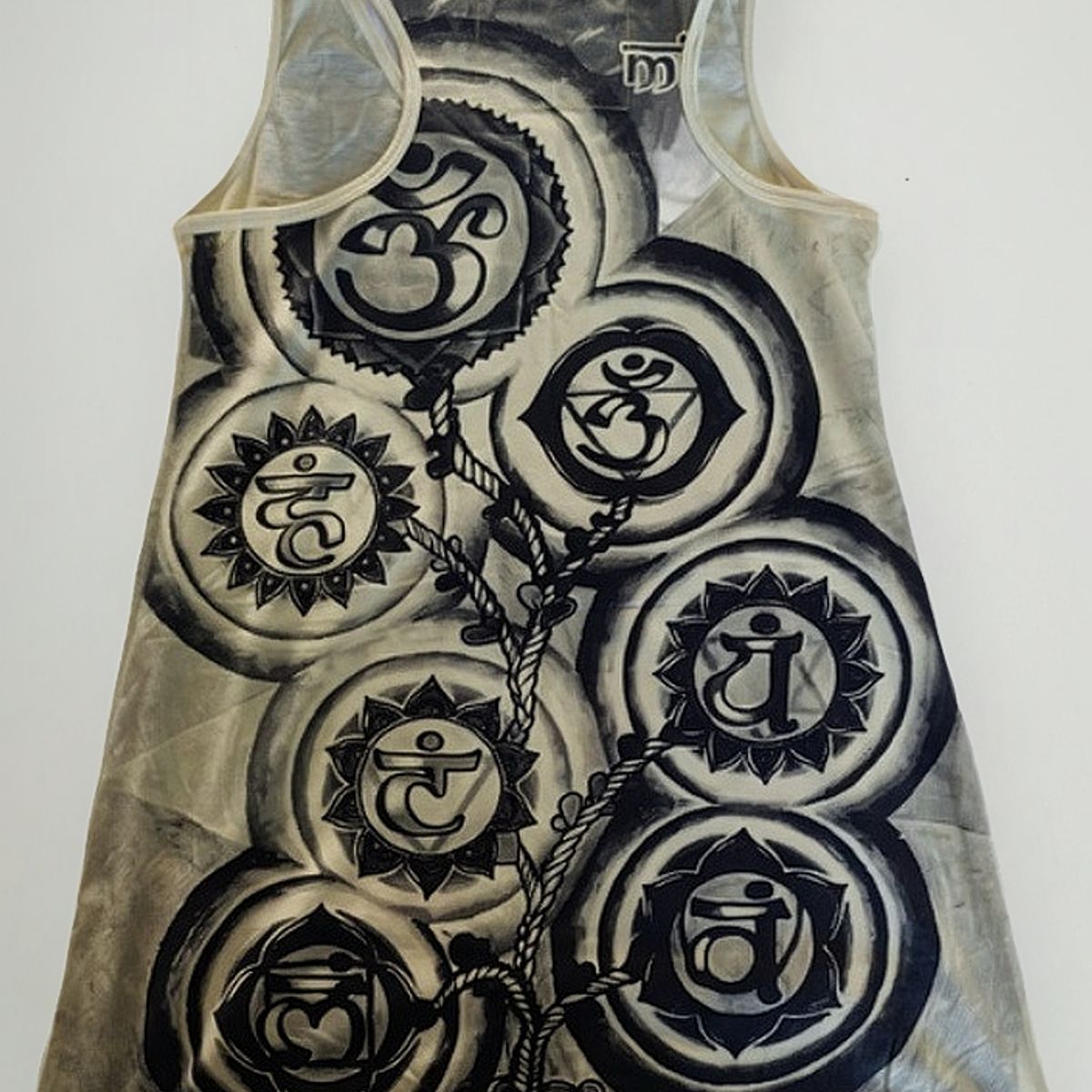 NO TIME - Yoga-Dress Algodón Tree Seven Chakras (M)