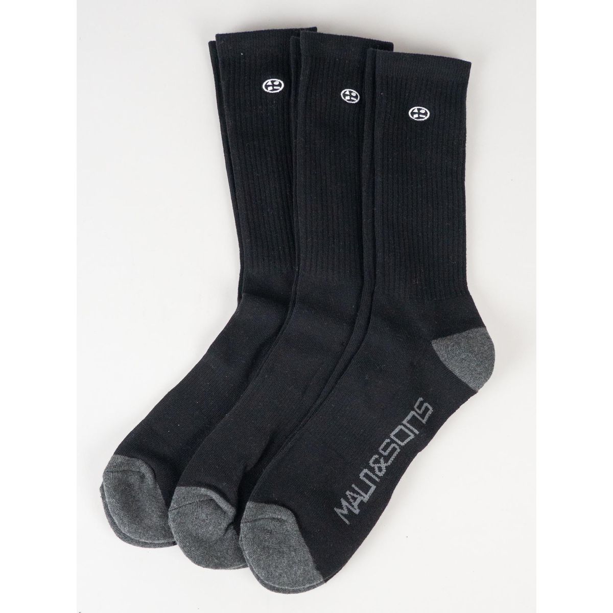 MAUI AND SONS - Pack de 3 Calcetines Wavekick Negro Maui And Sons