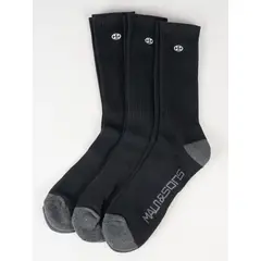 MAUI AND SONS - Pack de 3 Calcetines Wavekick Negro