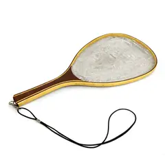 COLOR MADERA - Chuinguillo Red De Pesca Malla De Silicona Marrón Claro