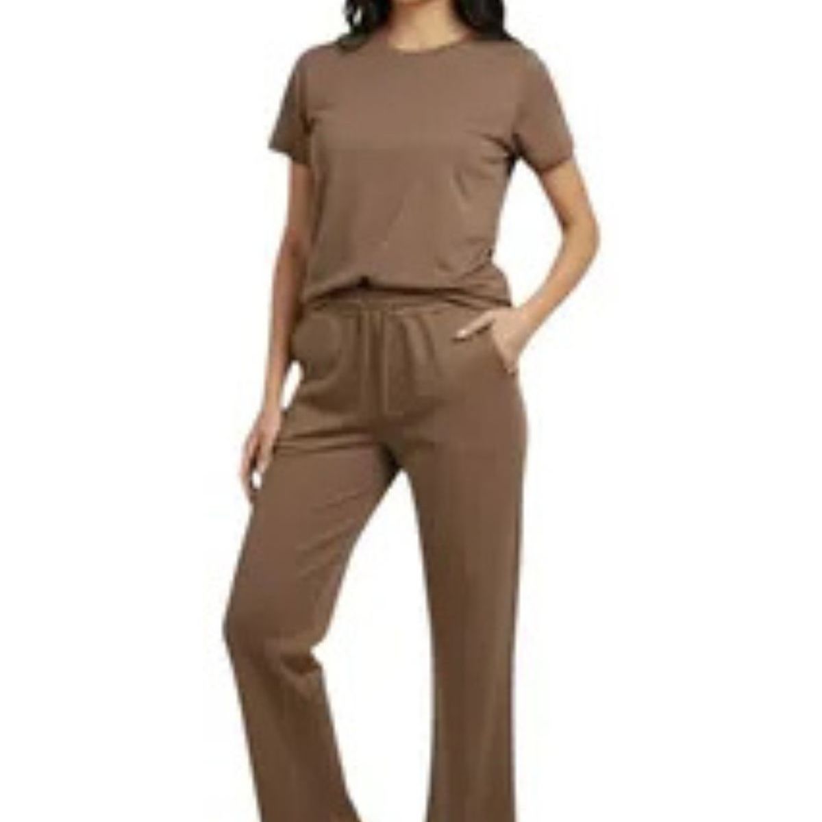 LOOK SHOP - Pantalón Buzo Mujer Algodón Verano 350