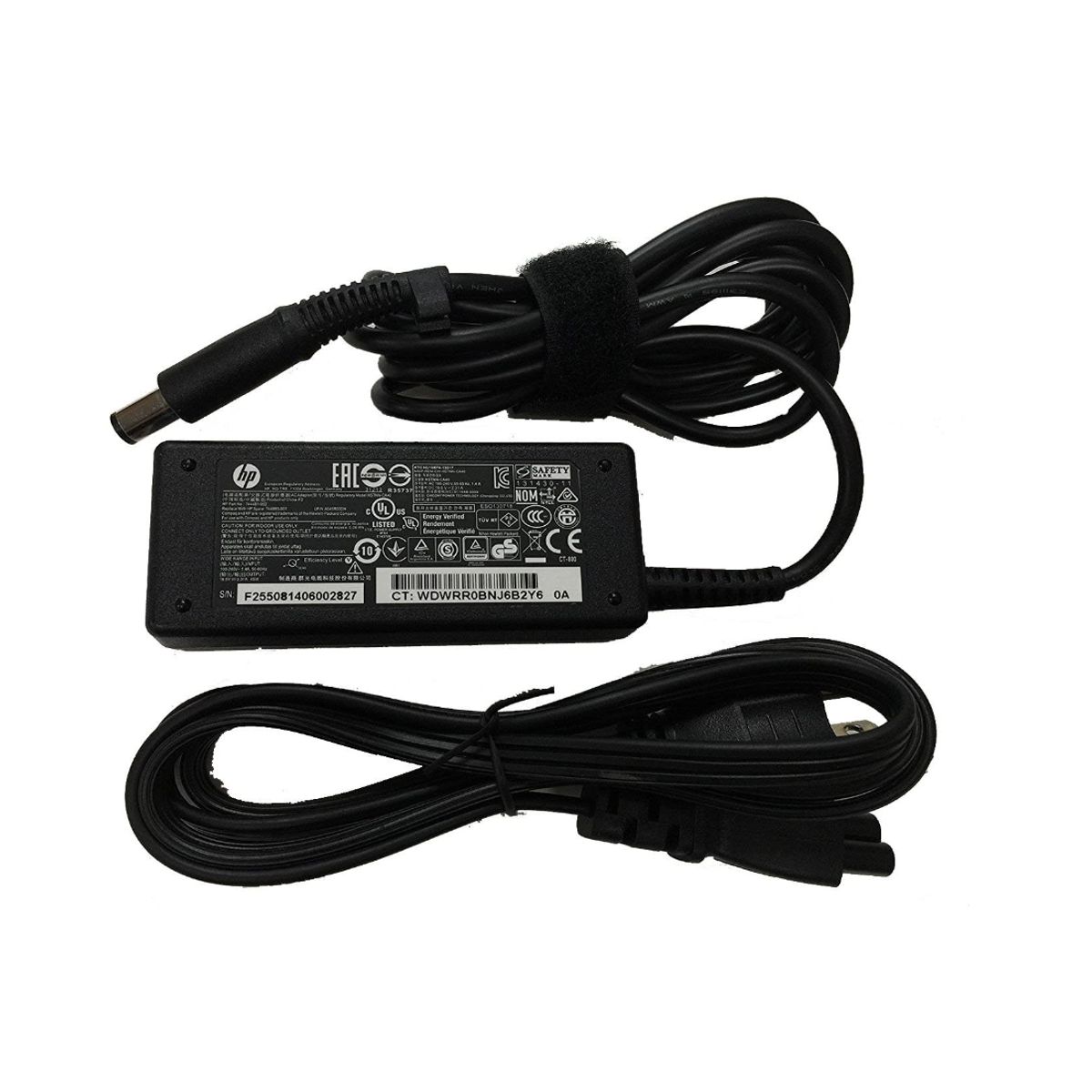 HP - Cargador HP 45W Smart AC adapter (nPFC, Blue Tip, 7.4mm)