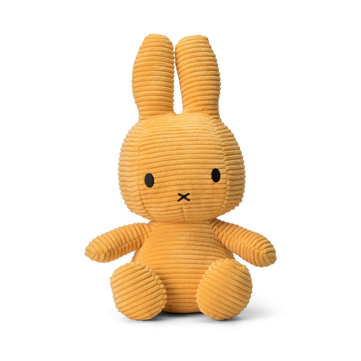 BON TON TOYS - Peluche Miffy Eco Corduroy - 33 cm - 13" color Amarillo
