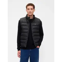 GAP - Chaqueta Hombre Vest Negro