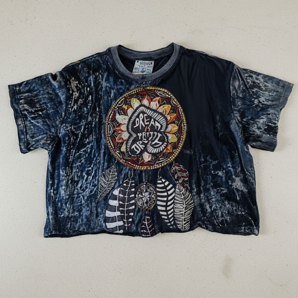 NO TIME - Crop-Top Algodón Atrapasueño Dream (L)