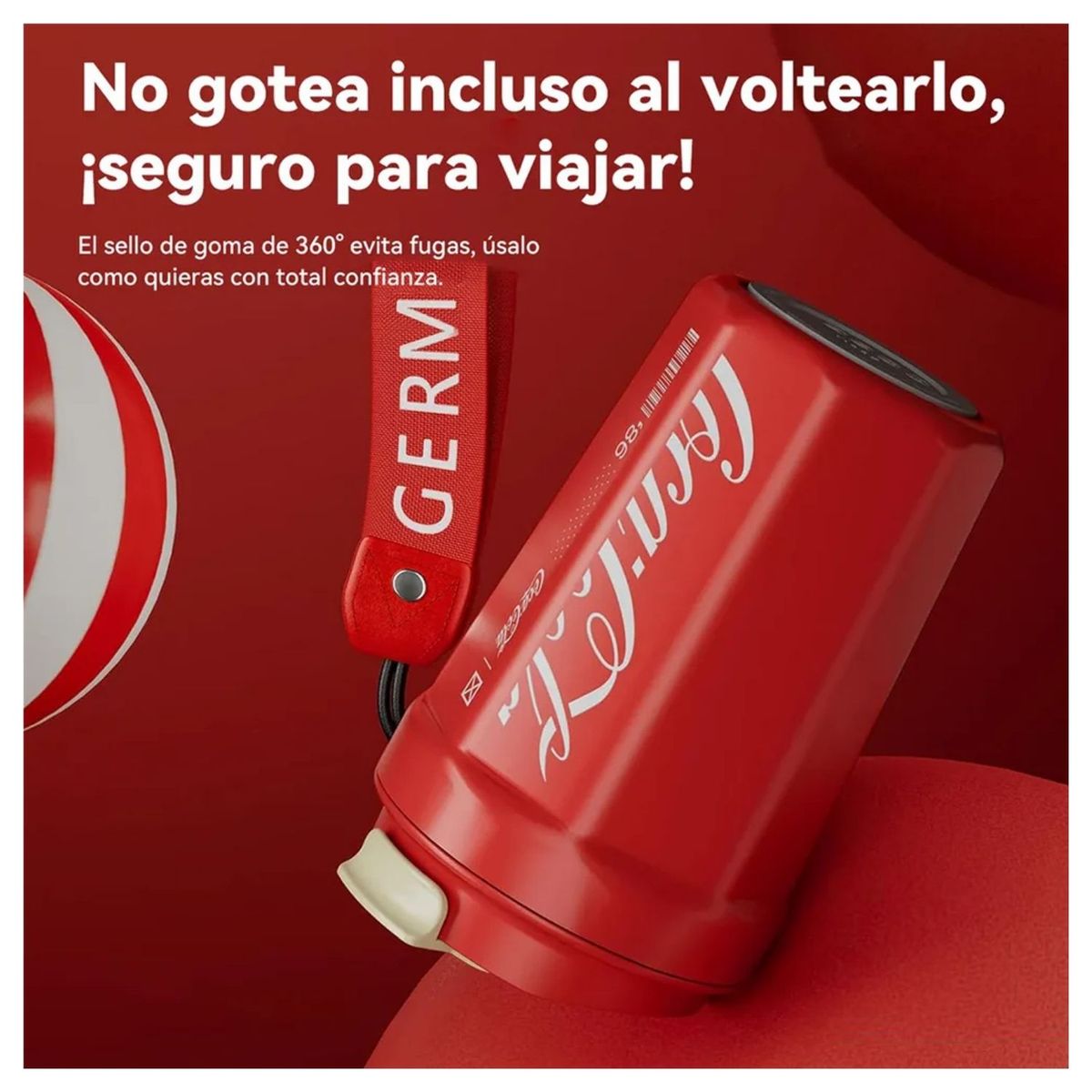 COCA COLA - Taza Café GERM x Coca-Cola Diamante 390 ml Rojo