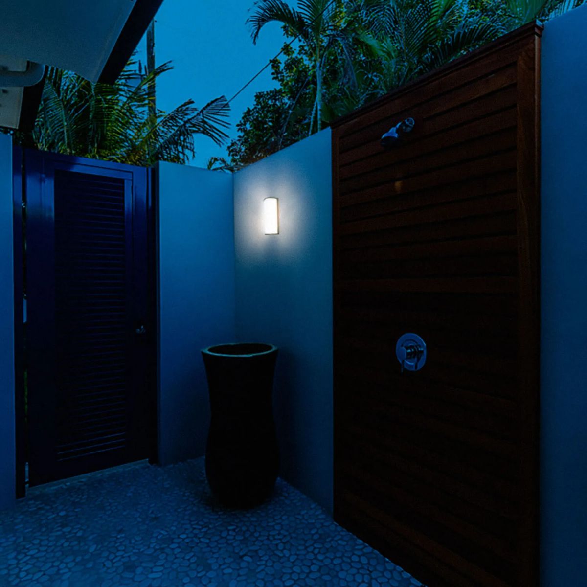 APLIQUÉ MURO LED STUDIO DIFUSOR 12W LUZ CÁLIDA IP44, marca LED STUDIO - Foto 2