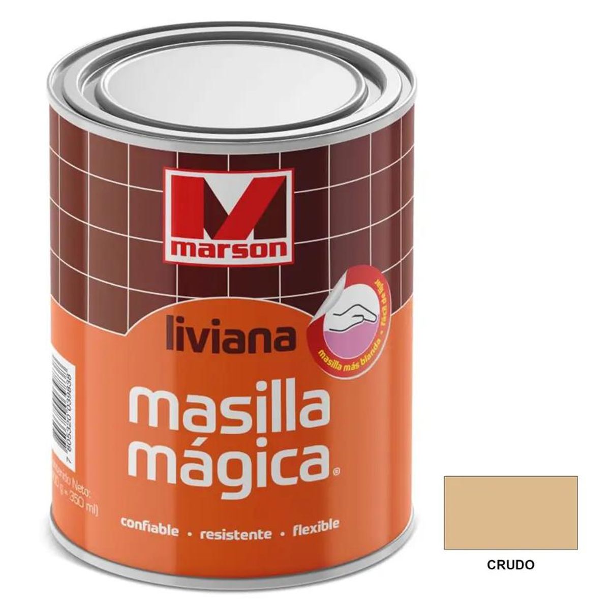 MARSON - MASILLA MAGICA BLANDA LIVIANA GALON MARSON SIN ENDURECEDOR