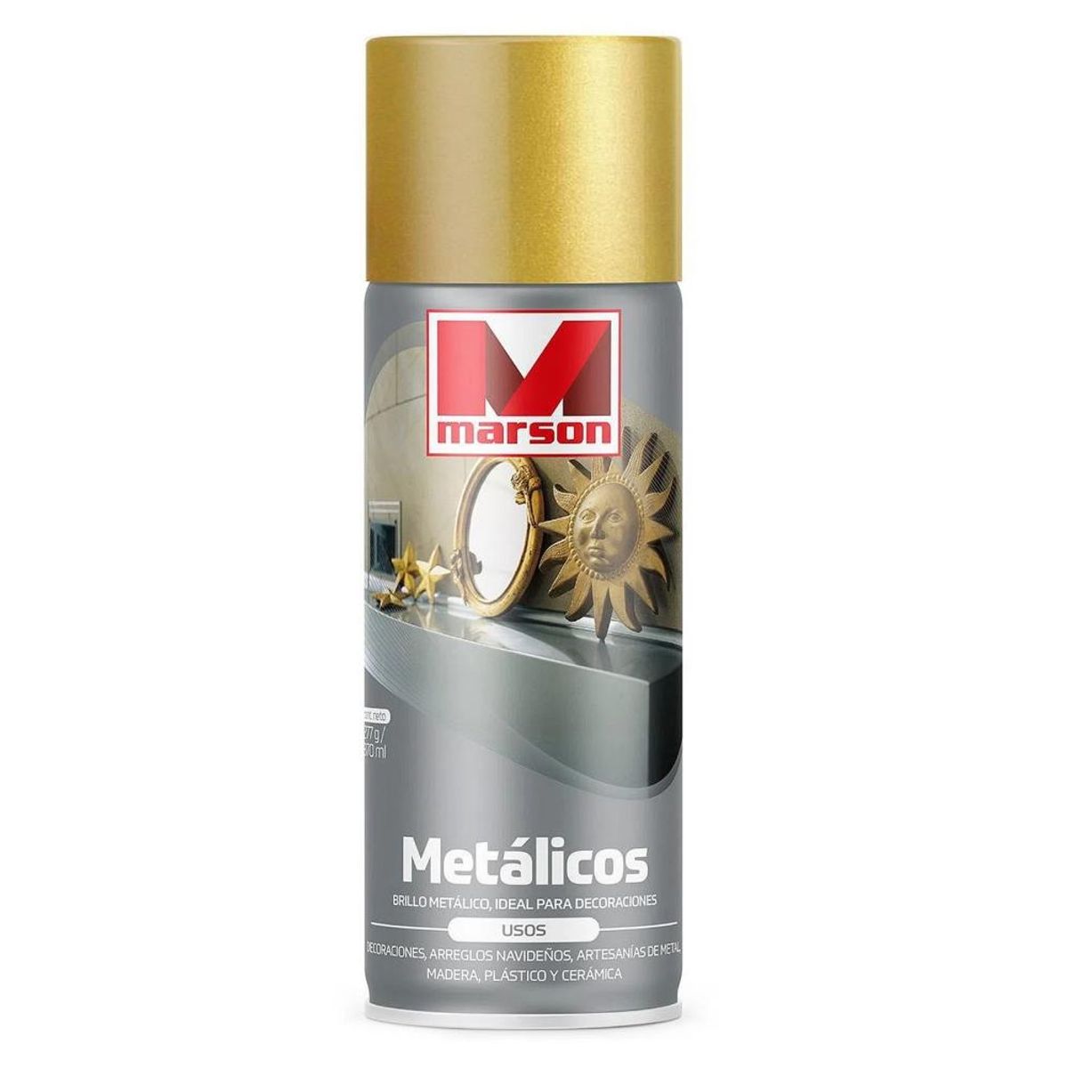 MARSON - PINTSPRAY METALIC DORADO INFLA MARSON