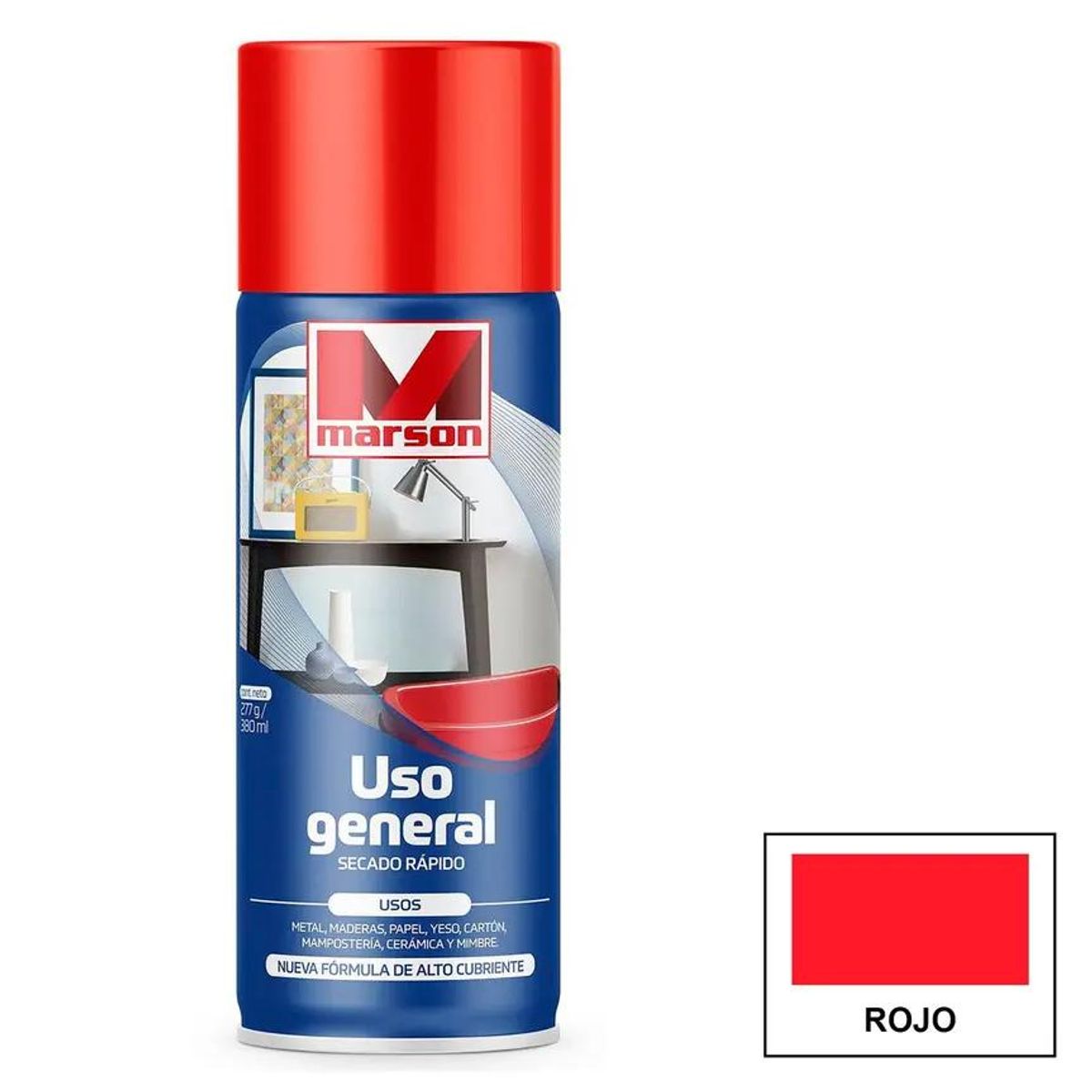 MARSON - PINTSPRAY ESMROJO VIVO INFLA MARSON