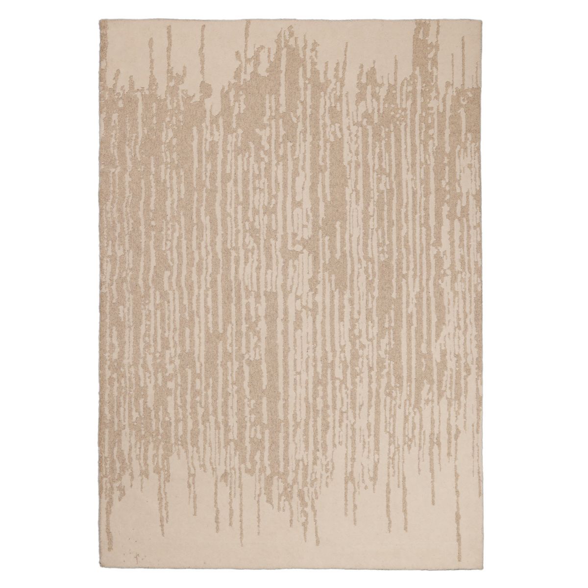 DIB - Alfombra Handtufted Wool Abstract 160X230 83 Beige