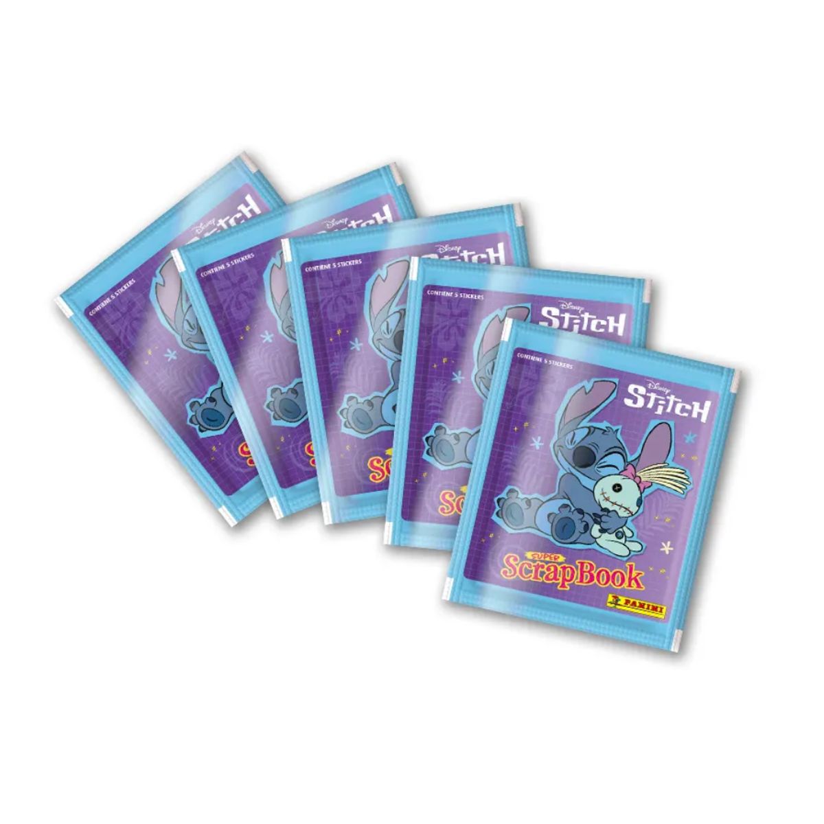 PANINI - Pack 20 Sobres Álbum Stitch - Super Scrapbook