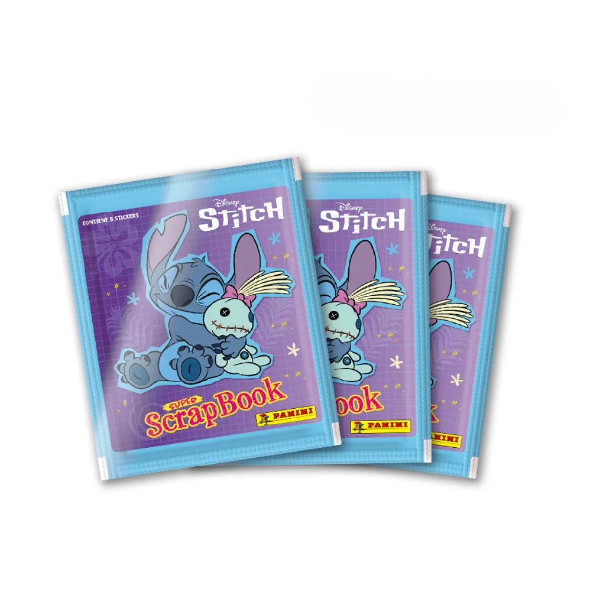 PANINI - Pack 20 Sobres Álbum Stitch - Super Scrapbook