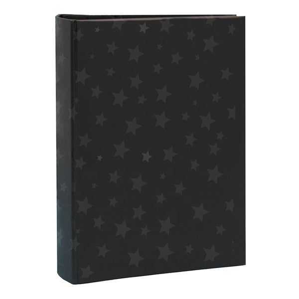 Album hojas negras papel estrella. para ensobrar 13x18 cm / 100F Negro