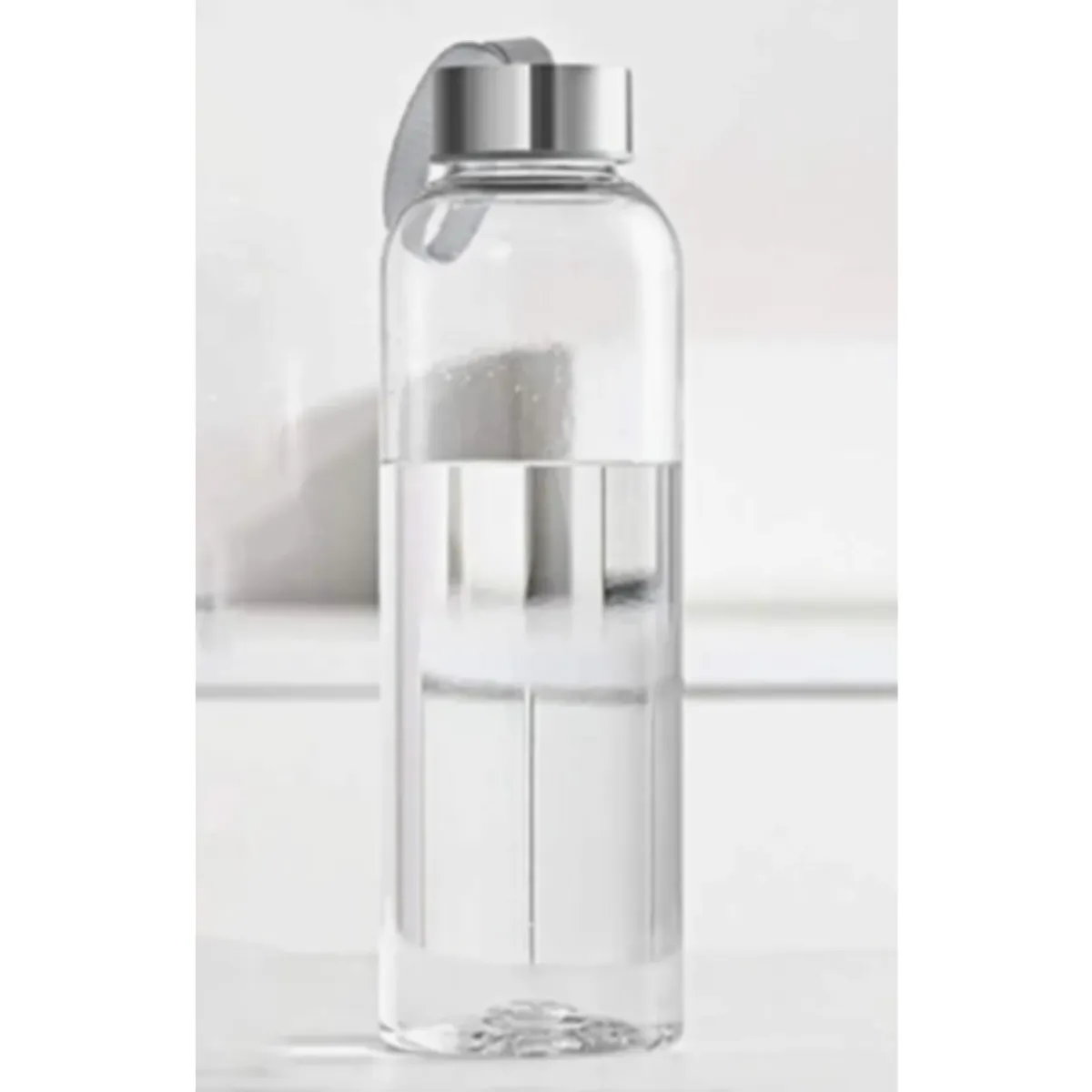 GENERICO - Botella De Agua De Vidrio 600ml Con Cordón