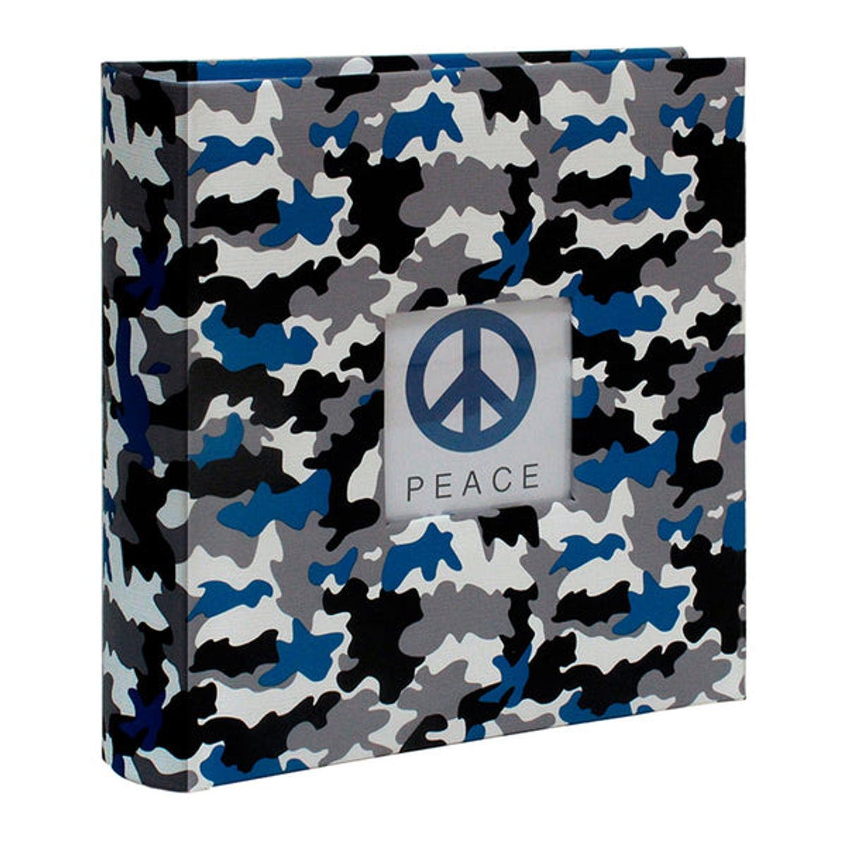 VGO - Album camuflado con memo  13x18 cm / 200F Azul Vgo