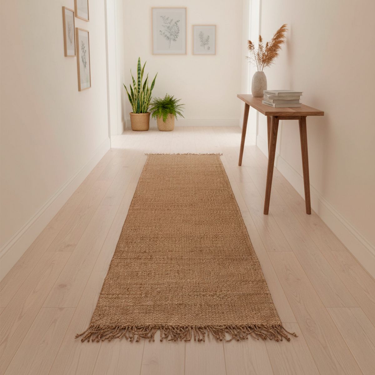 DIB - Alfombra Hand Spun Yute Natural 070X240
