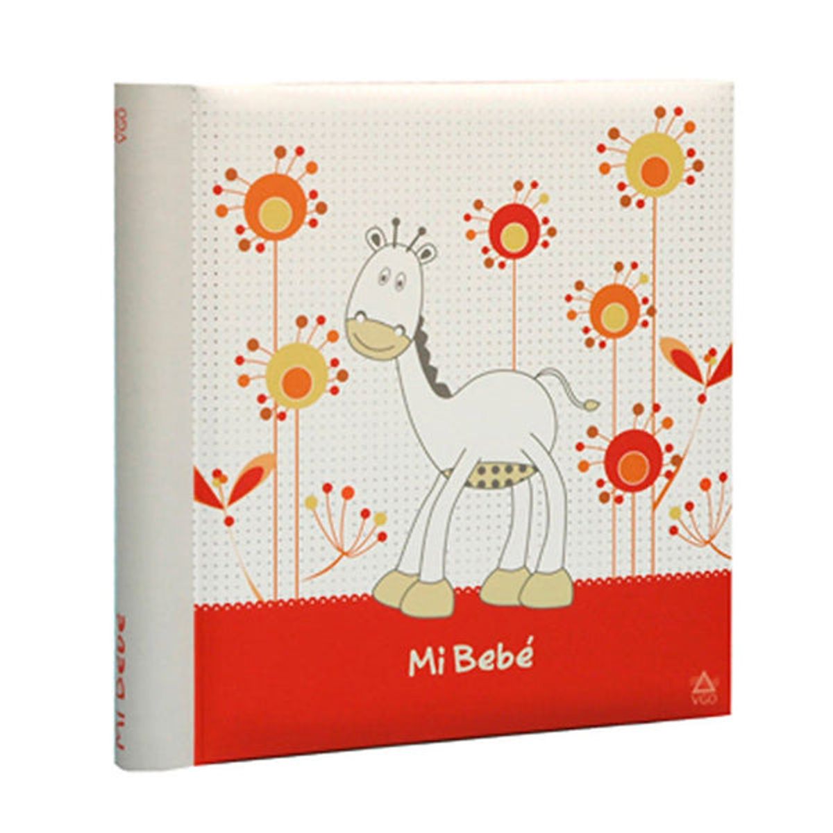 VGO - Album infantil con memo y caratulas- para ensobrar 13x18 cm / 200F Naranja Vgo