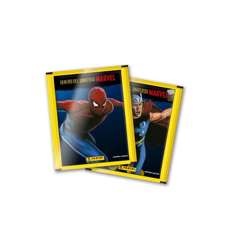 Pack 20 Sobres - Album Dentro Del Universo Marvel