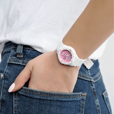 Imagen 2 del producto RELOJ LRW-200H-4CVDF BLANCO ROSADO MUJER