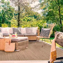 DIB - Alfombra Hand Spun Yute Natural 190X280