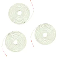 WANT - 3 Cintas Led Neón 12V 5mt Luz Cálida