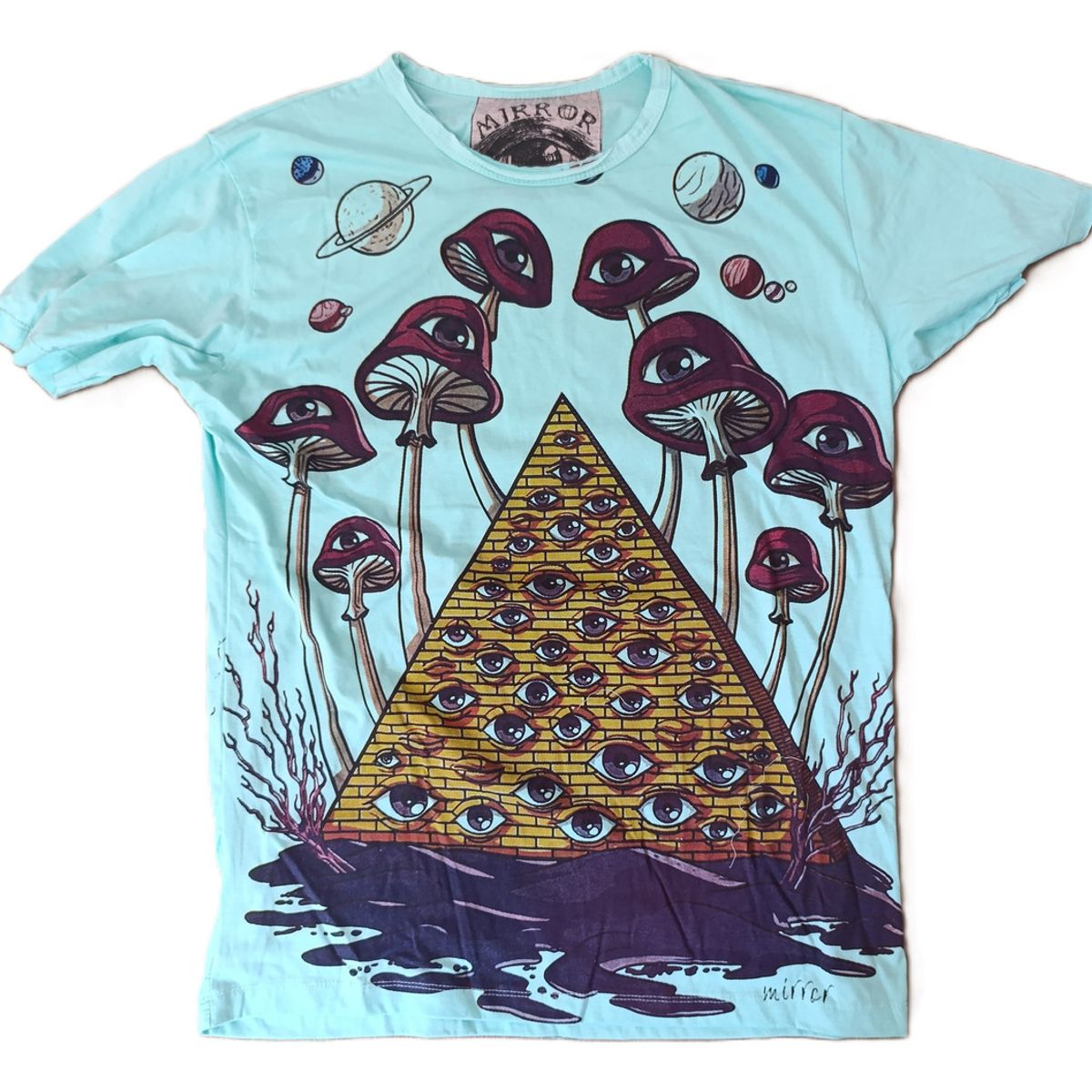 NO TIME - Polera Mushroom Pyramid (L) 