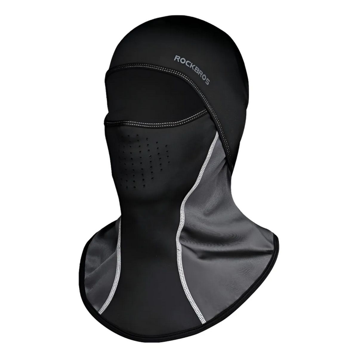 ROCKBROS - Balaclava Frio Viento Micropolar Negra Moto Rockbros Negro